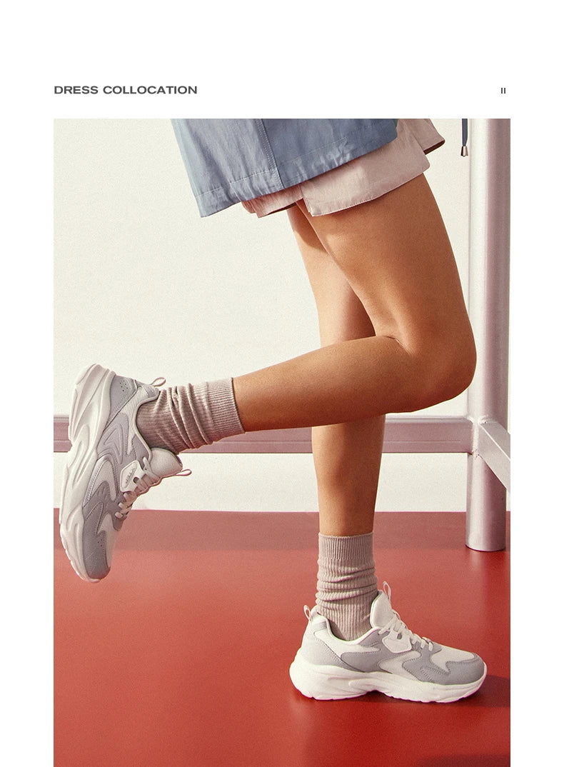 Xtep Mifan Causal Shoes Women Breathable Mesh Comfortable