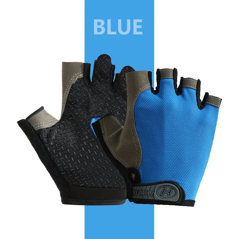 Unisex Half-Finger Anti-Slip Gym Gloves, image 21 of 28