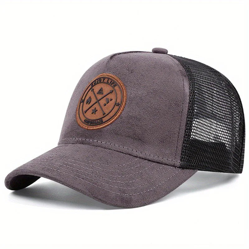 Unisex Enjoy Life Letter Patch Baseball Cap