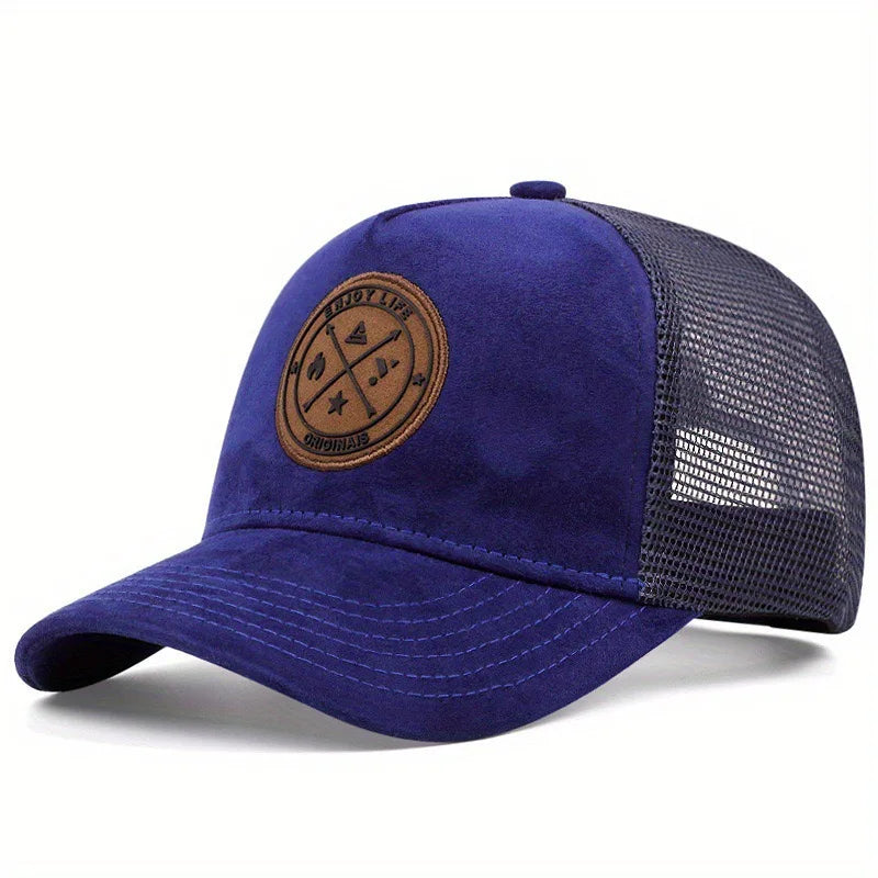 Unisex Enjoy Life Letter Patch Baseball Cap