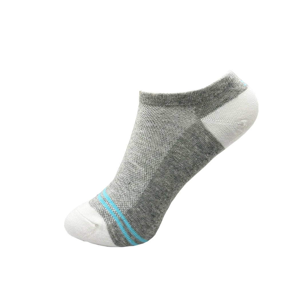 4 Pairs Cotton Women's Boat Socks No Show