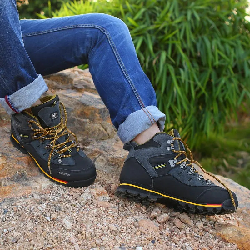 Men's Mountain Hiking Shoes, Reinforced Toe, image 7 of 19
