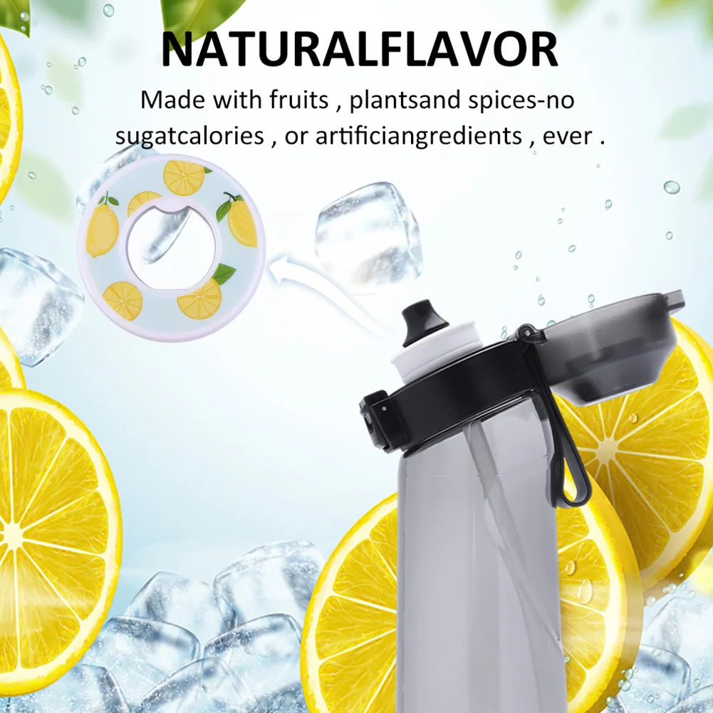 10-1pc Flavour Pods Sports Water Bottle Air Pods