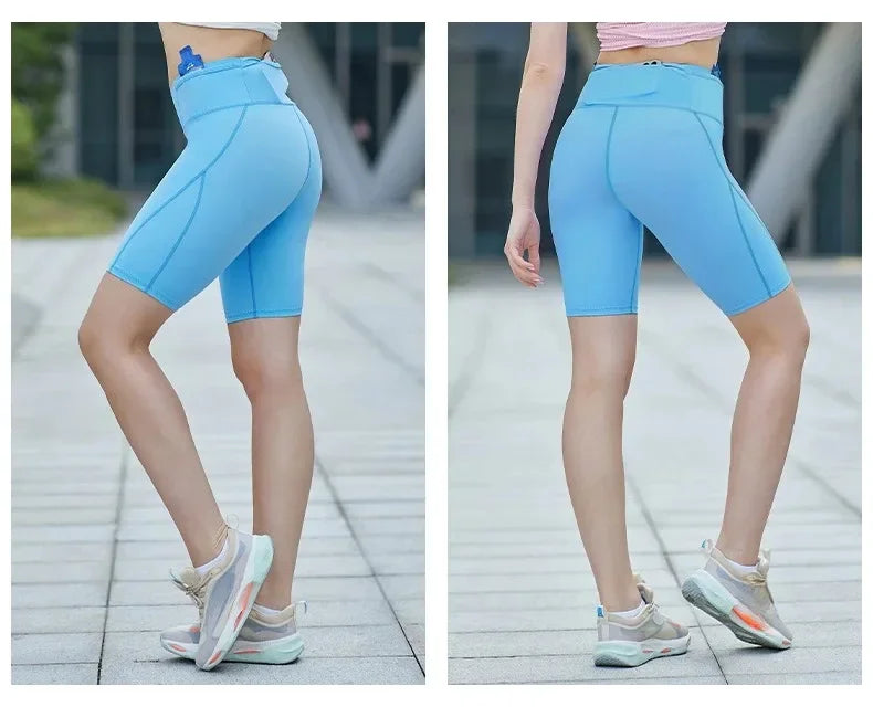 Men's and Women's Compression Running Shorts, image 32 of 48
