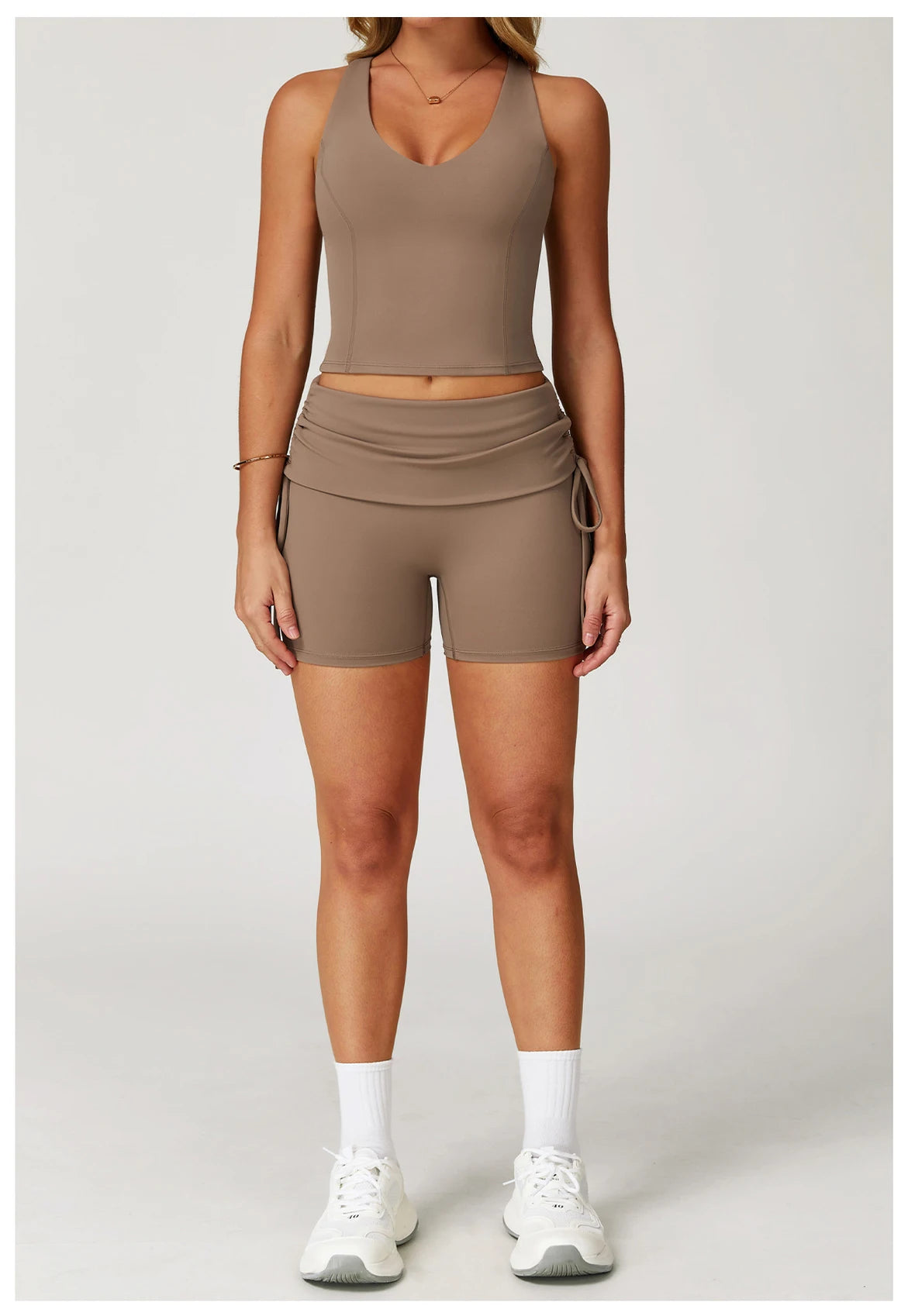 Women's Sports Bra and Bottoms Yoga Set, image 20 of 44