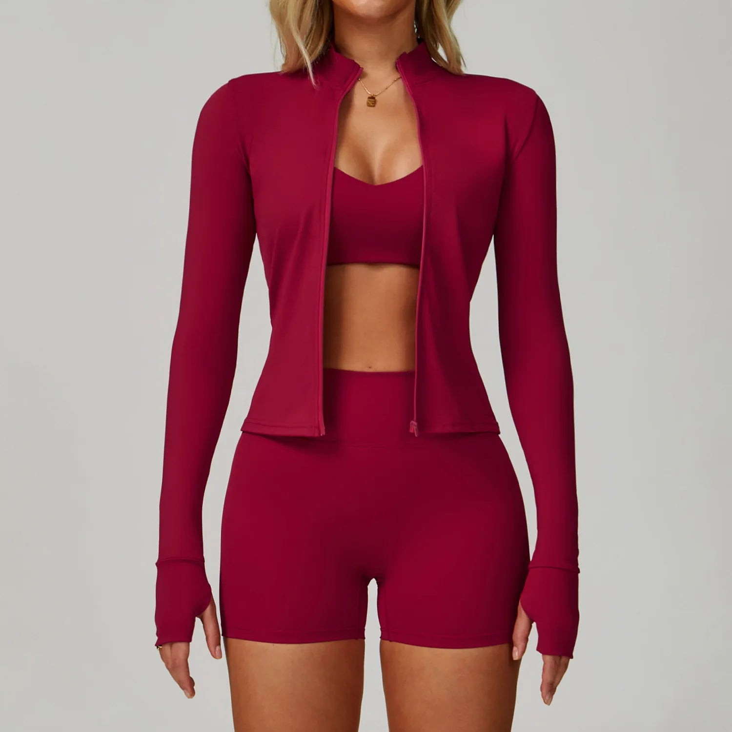 2 Piece Yoga Clothes Women Sport Set Tracksuit