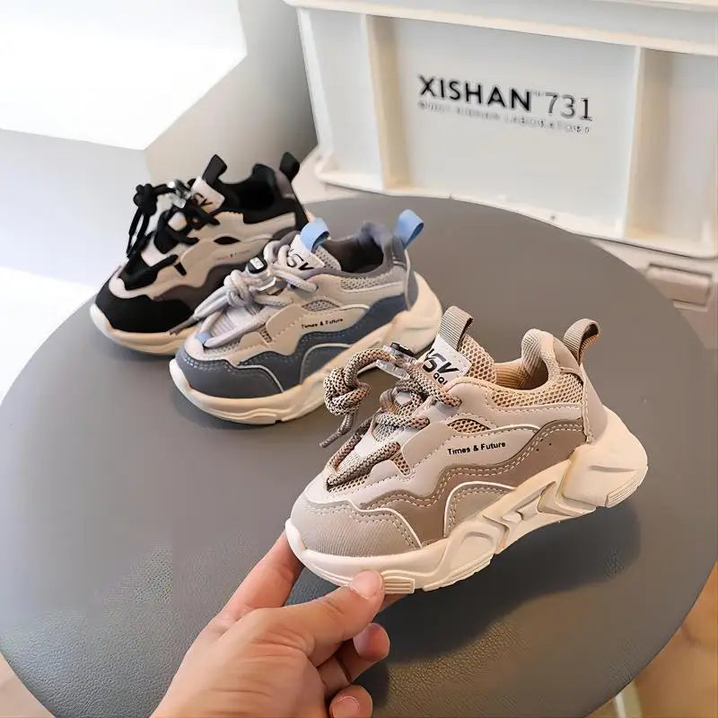 Kids' Breathable Mesh Sports Trainers