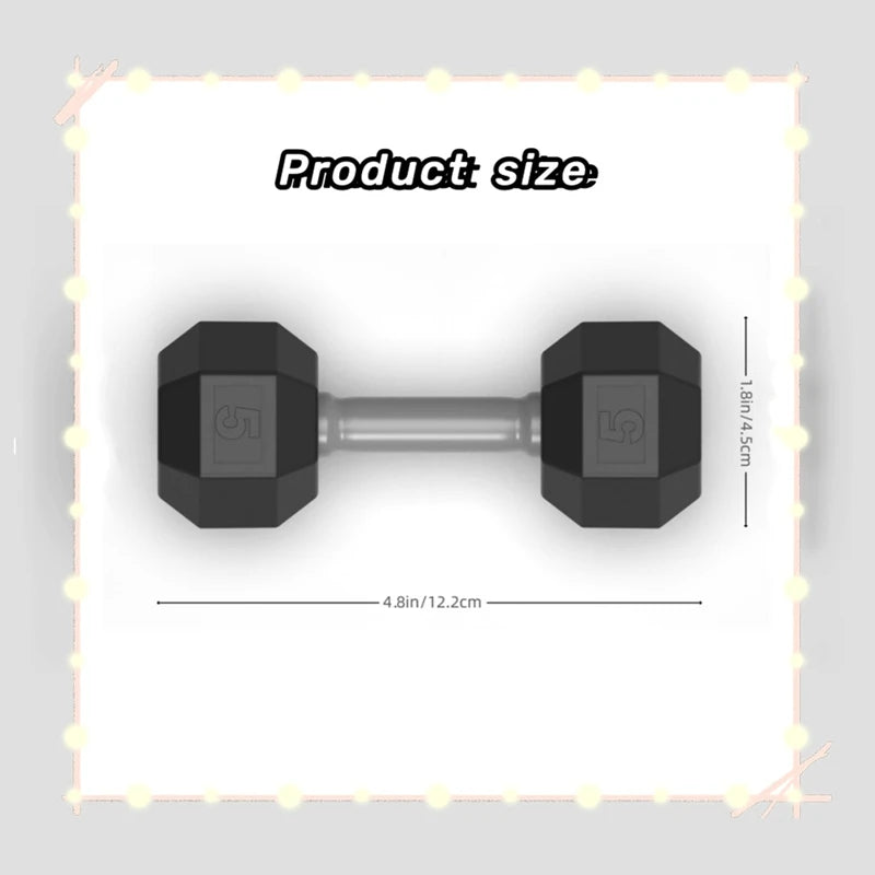 Kids' Toy Dumbbells for Pretend Play, Pair, image 5 of 5