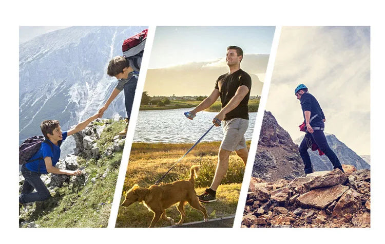 70L Nylon Camping Backpack Travel Bag Rain Cover