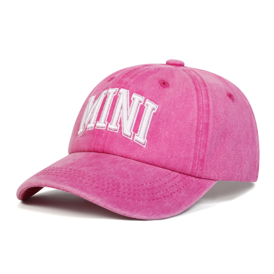 Unisex Parent Child 3D MAMA/MINI Embroidery Wash Baseball