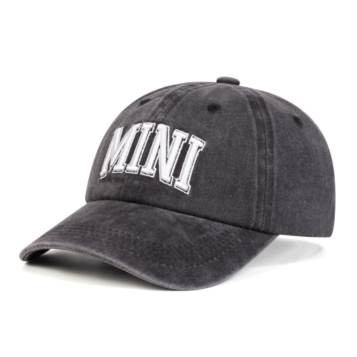 Unisex Parent Child 3D MAMA/MINI Embroidery Wash Baseball