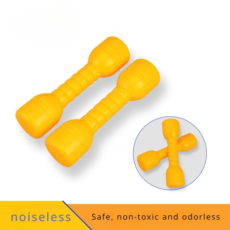 pair Lightweight children's dumbbells baby exercise toys morning