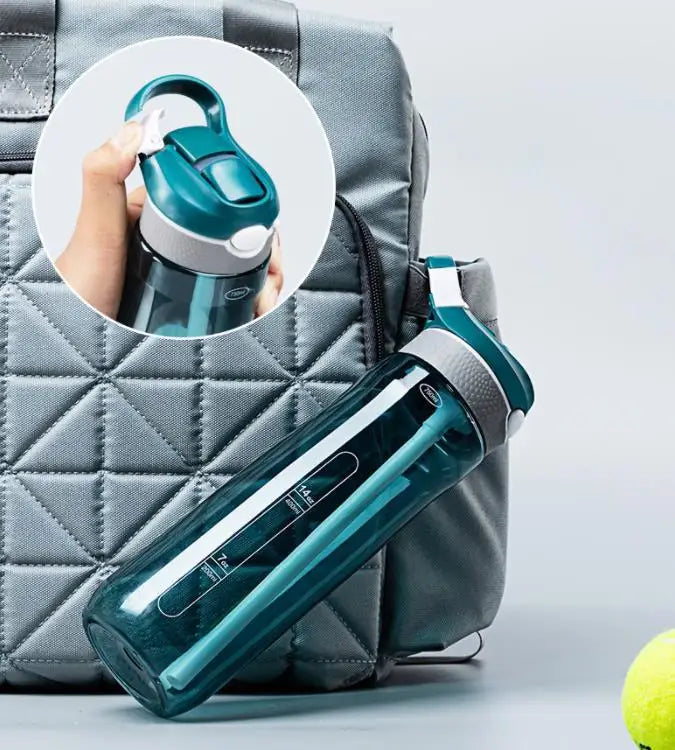 Tritan Water Bottle with Straw, 750ml or 1L