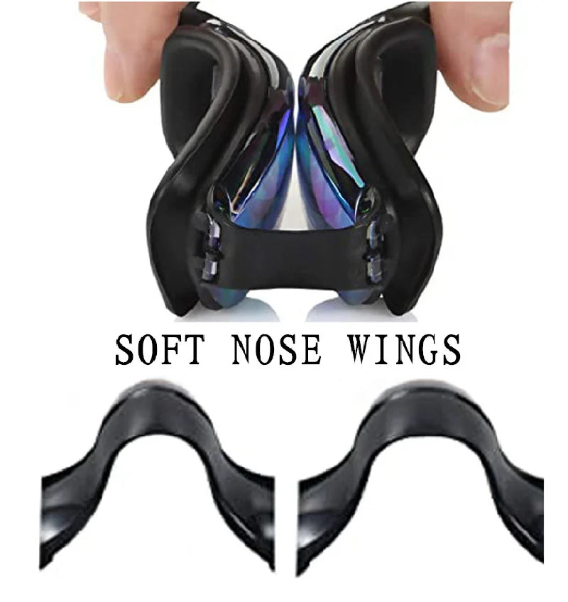 ARENA Professional Adult Anti-fog Swimming Goggles Earplugs Men