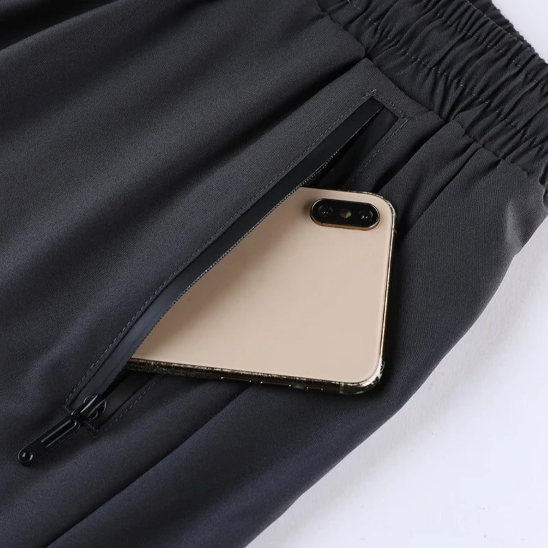 Men Run Trouser 2 1 Double Layer Pant