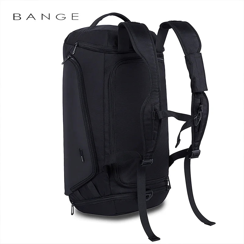 BANGE Men's Large Multi-Compartment Gym Bag, image 3 of 12