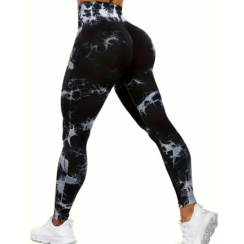 Women's Seamless High-Waist Yoga Leggings, image 2 of 16