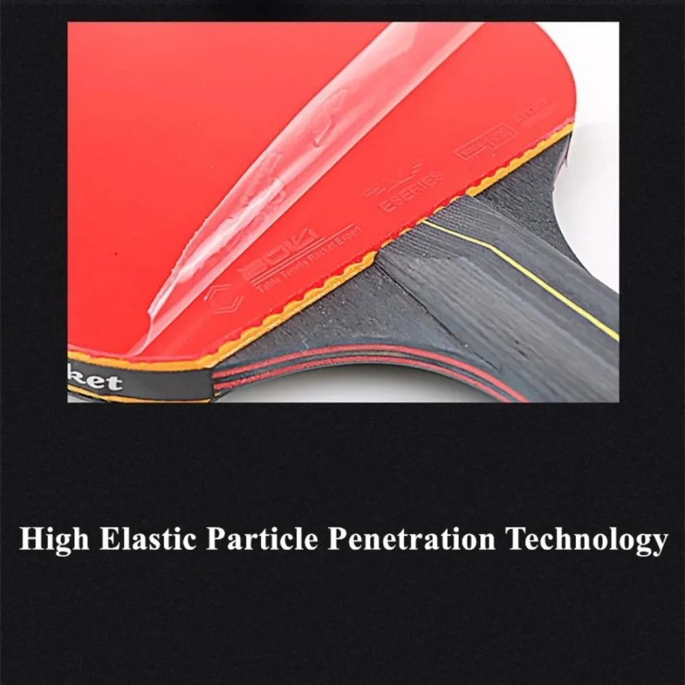 5/6 Star Table Tennis Racket 2PCS Professional Ping
