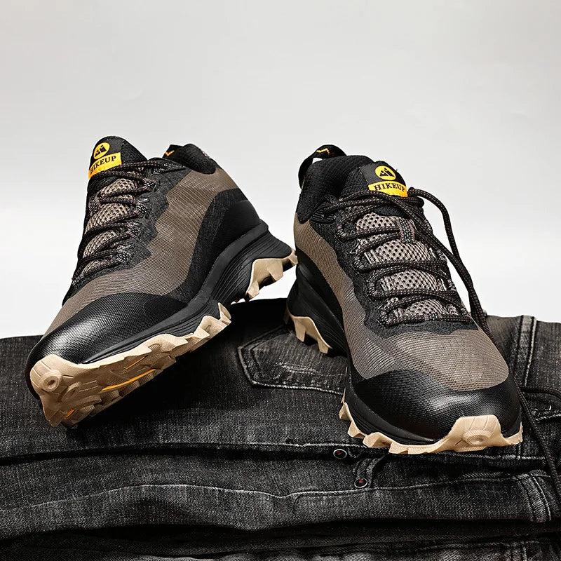 HIKEUP Unisex Anti-Skid Trail Running Shoes