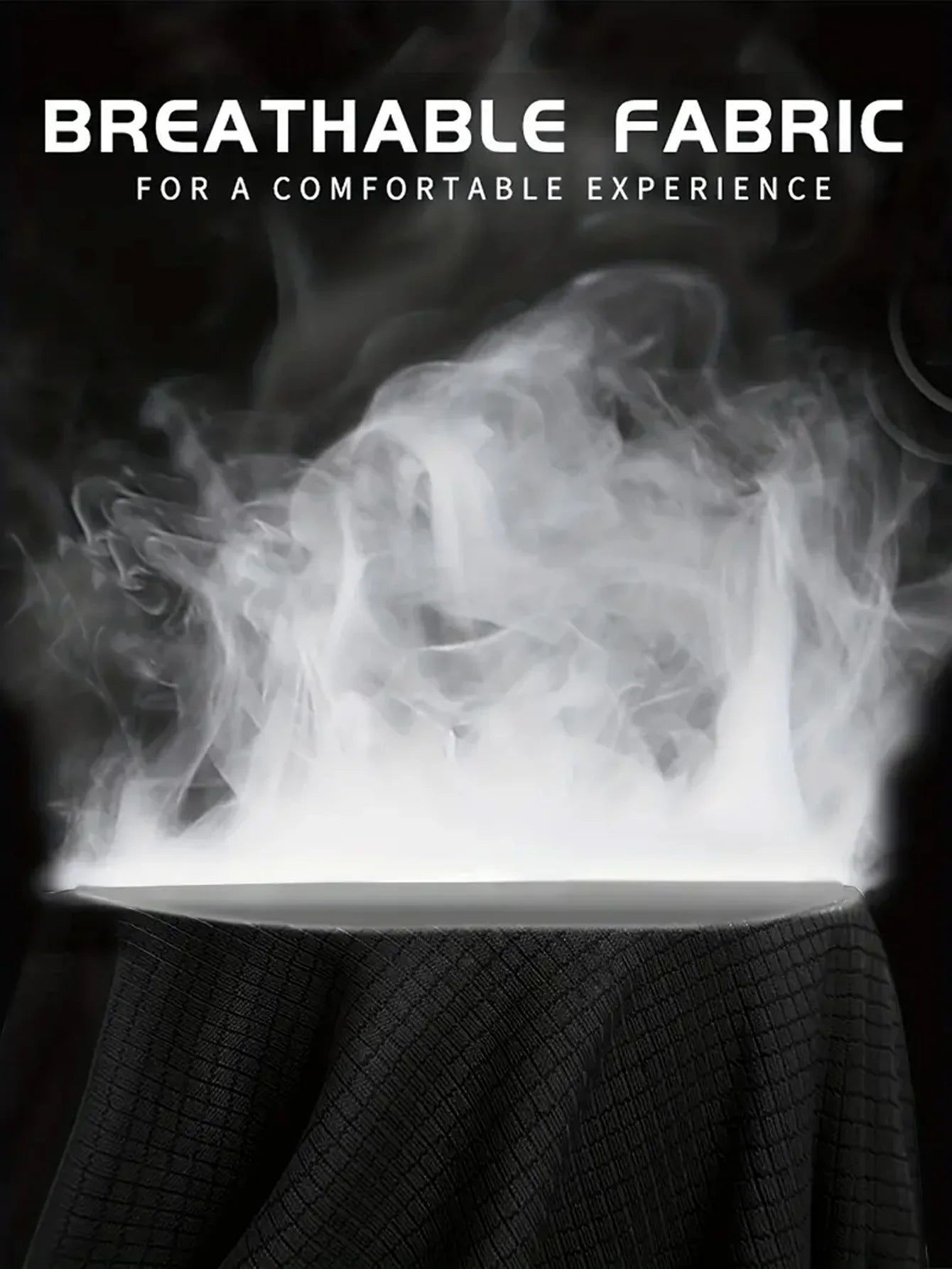 Round Neck T-Shirt 4-Pack Black Ultra-Light Men's Quick