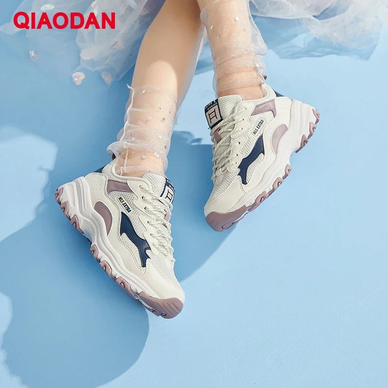 QIAODAN Leisure Shoes Women 2023 Fashion Sports Shoes
