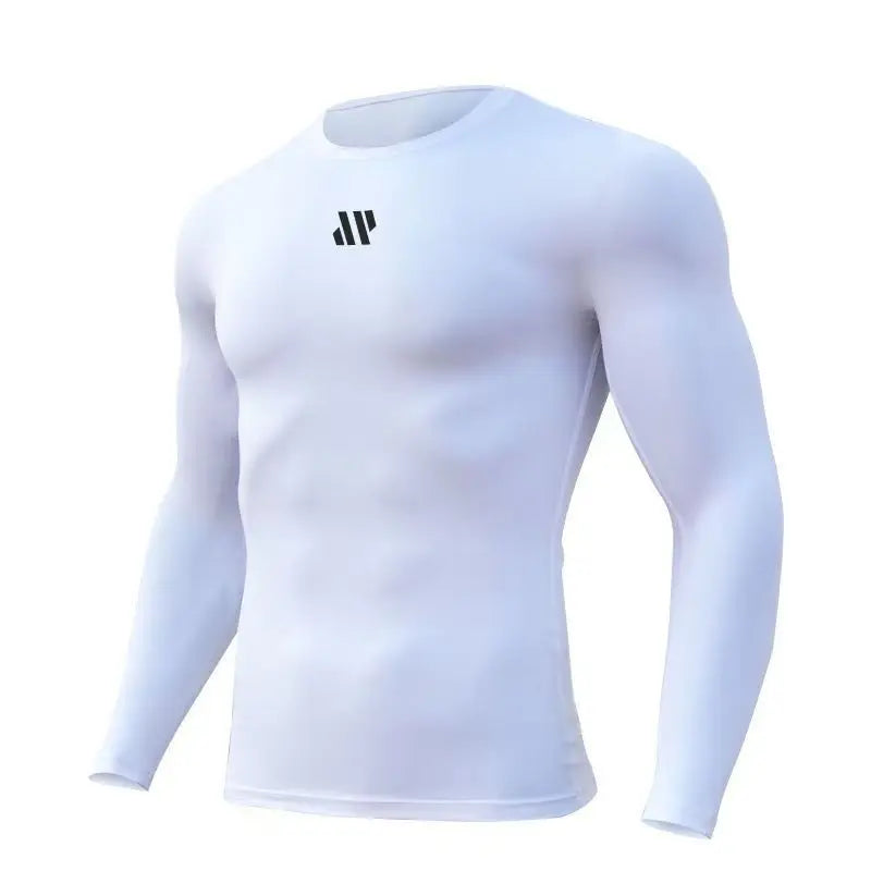 Men Turtleneck Quick dry Long-Sleeved Compression Long Sleeved