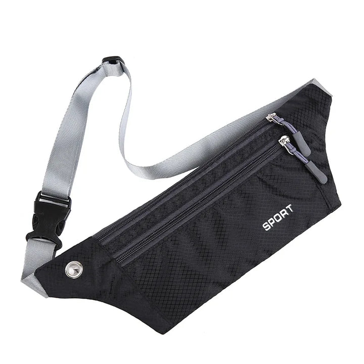 Unisex Nylon Waist and Chest Bag for Running