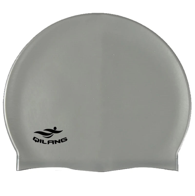 Adult Silicone Swimming Cap, 10 Colours, image 24 of 46