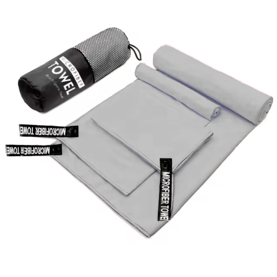 3PCS Quick Dry Beach Towel, Microfiber Travel Towel