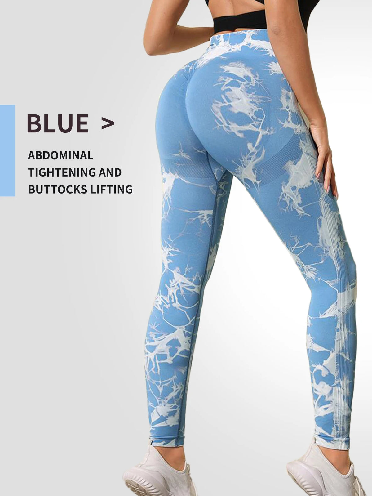 Women's Seamless High-Waist Yoga Leggings, image 15 of 16