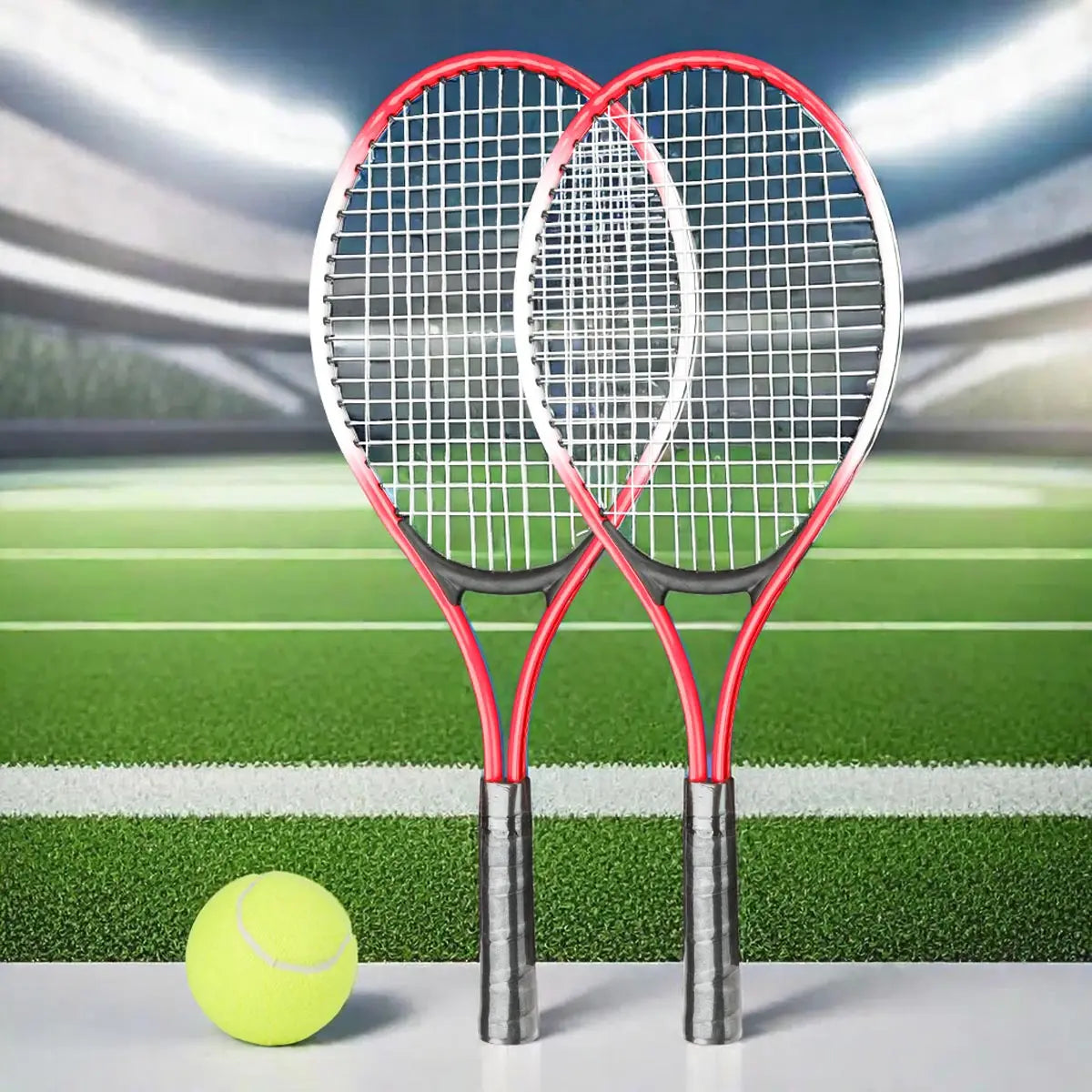 Tennis Racket Set, 2 Rackets with Carry Bag, image 6 of 11