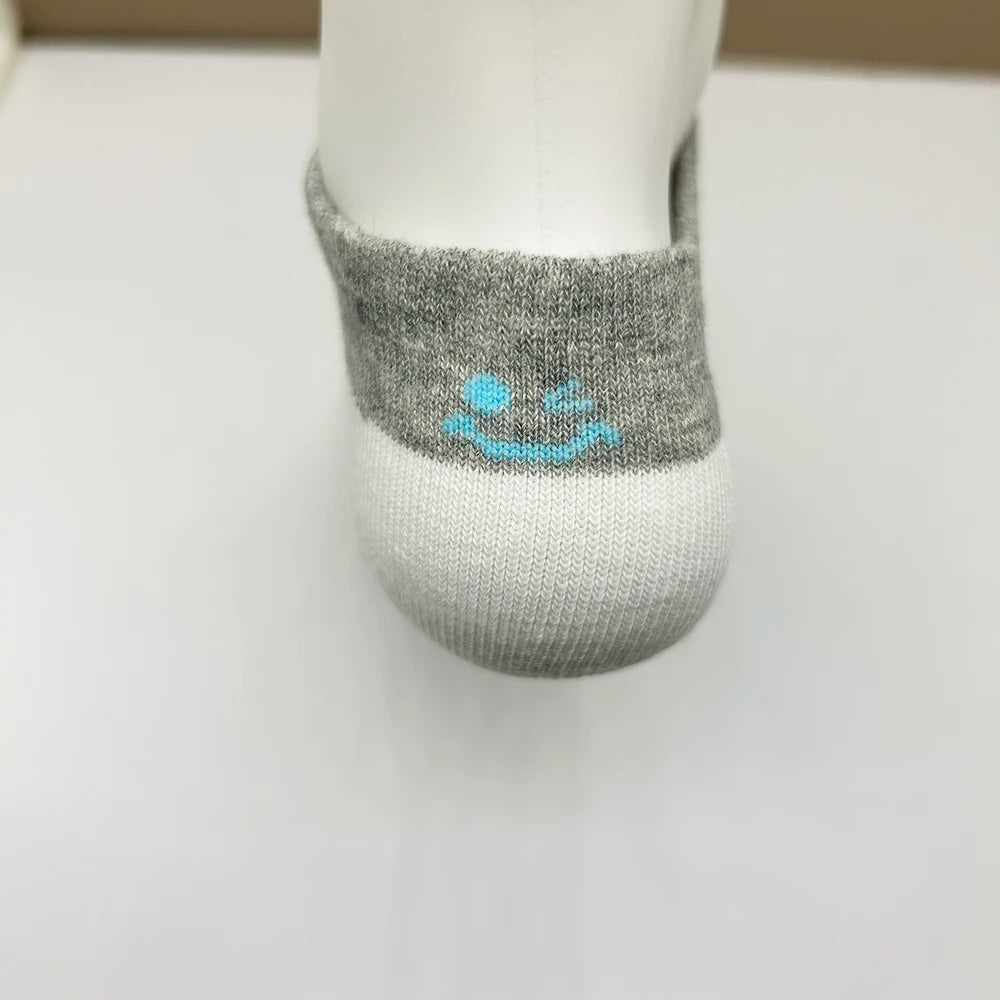 4 Pairs Cotton Women's Boat Socks No Show