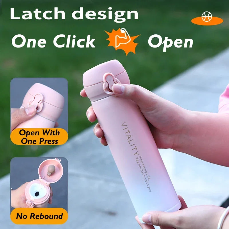 350/450ml Gradient Portable Thermal Insulation Vacuum Tumbler Cup