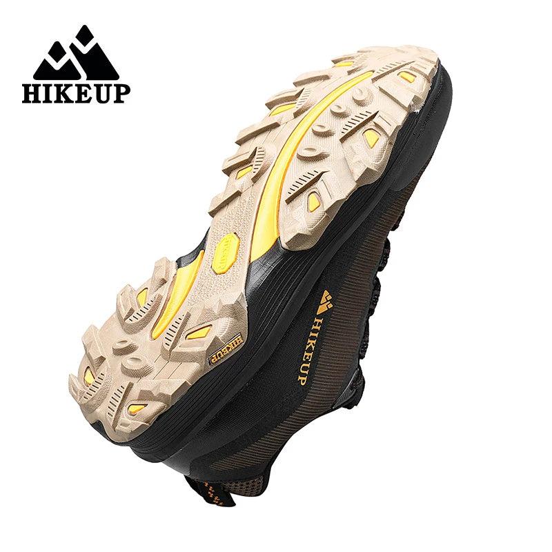 HIKEUP Outdoor Running Shoes Men Women Anti-skid Hiking