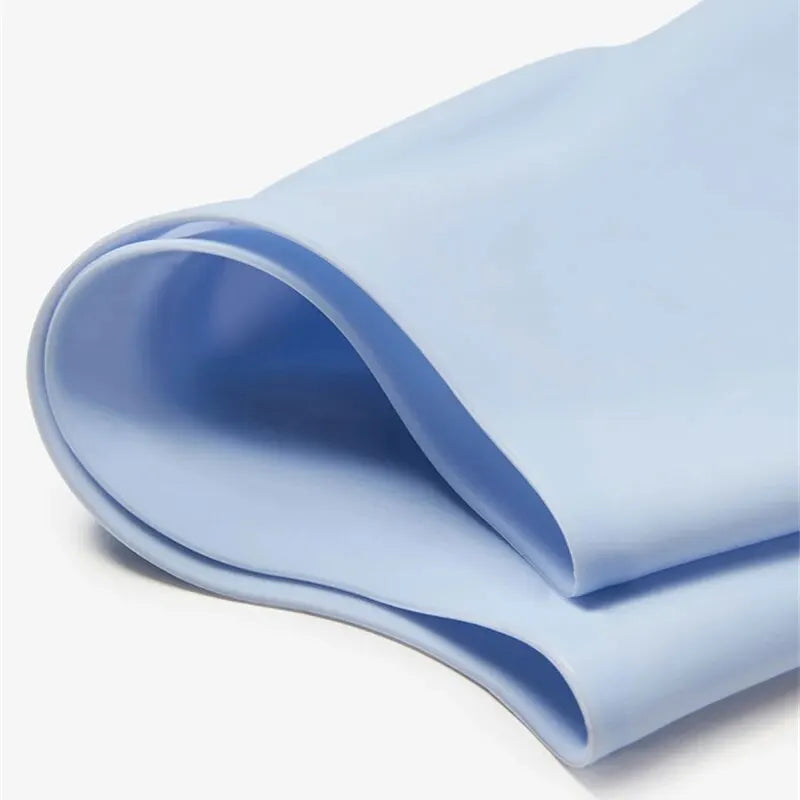 Swimming Cap Silicone Waterproof Swim Hat Men Women