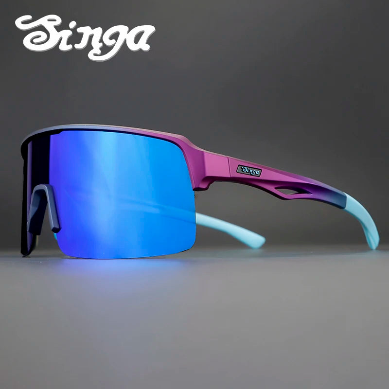 Polarized Cycling Goggles Women Men Bicycle Eyewear Singa