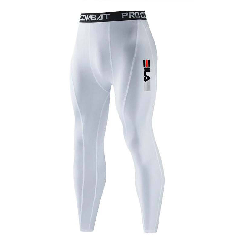 Running Leggings Men Sportswear Quick Dry Gym Fitness