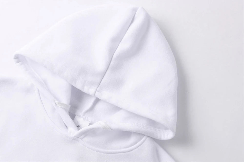 Men's Plain Fleece-Lined Pullover Hoodie, image 13 of 26