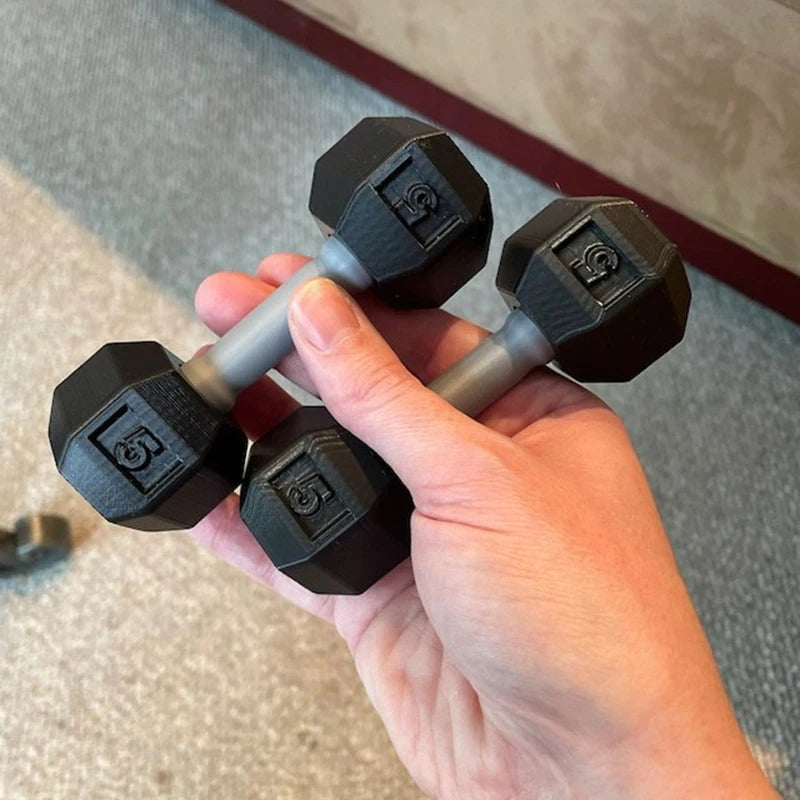 Kids' Toy Dumbbells for Pretend Play, Pair