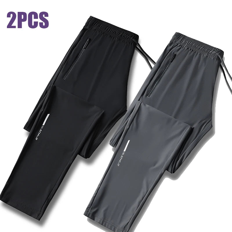 High Quality Ice Silk Quick Drying Long Pants