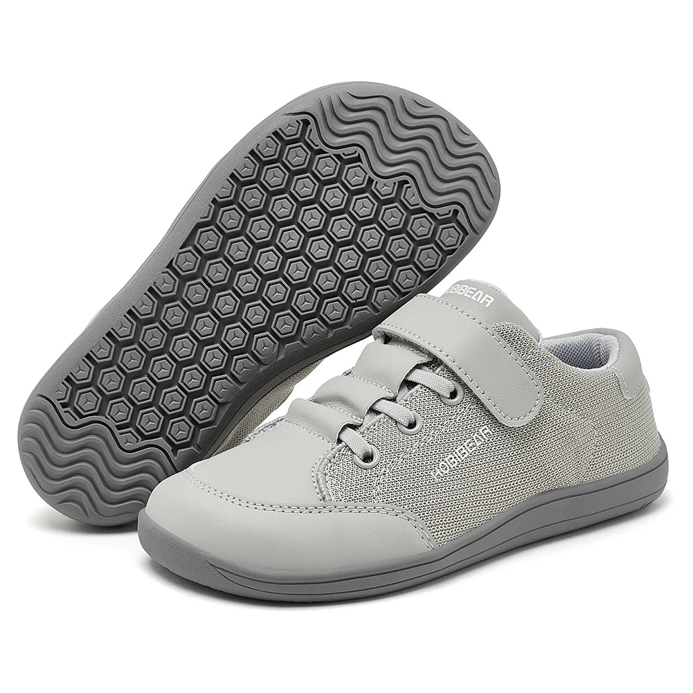 HOBIBEAR Kids Wide Toe Barefoot Shoes Boys Girls