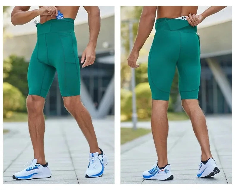 Compression Shorts Men Running Tights Women Workout Short