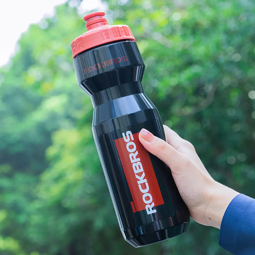 ROCKBROS Cycling Water Bottle+Water Bottle Holder 2-Piece Set