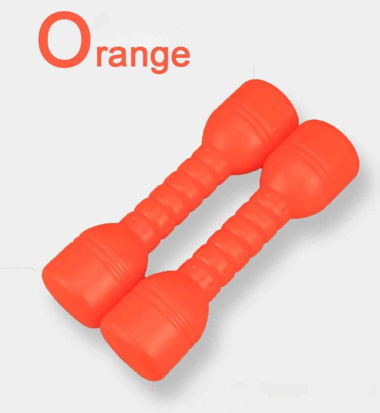 pair Lightweight children's dumbbells baby exercise toys morning
