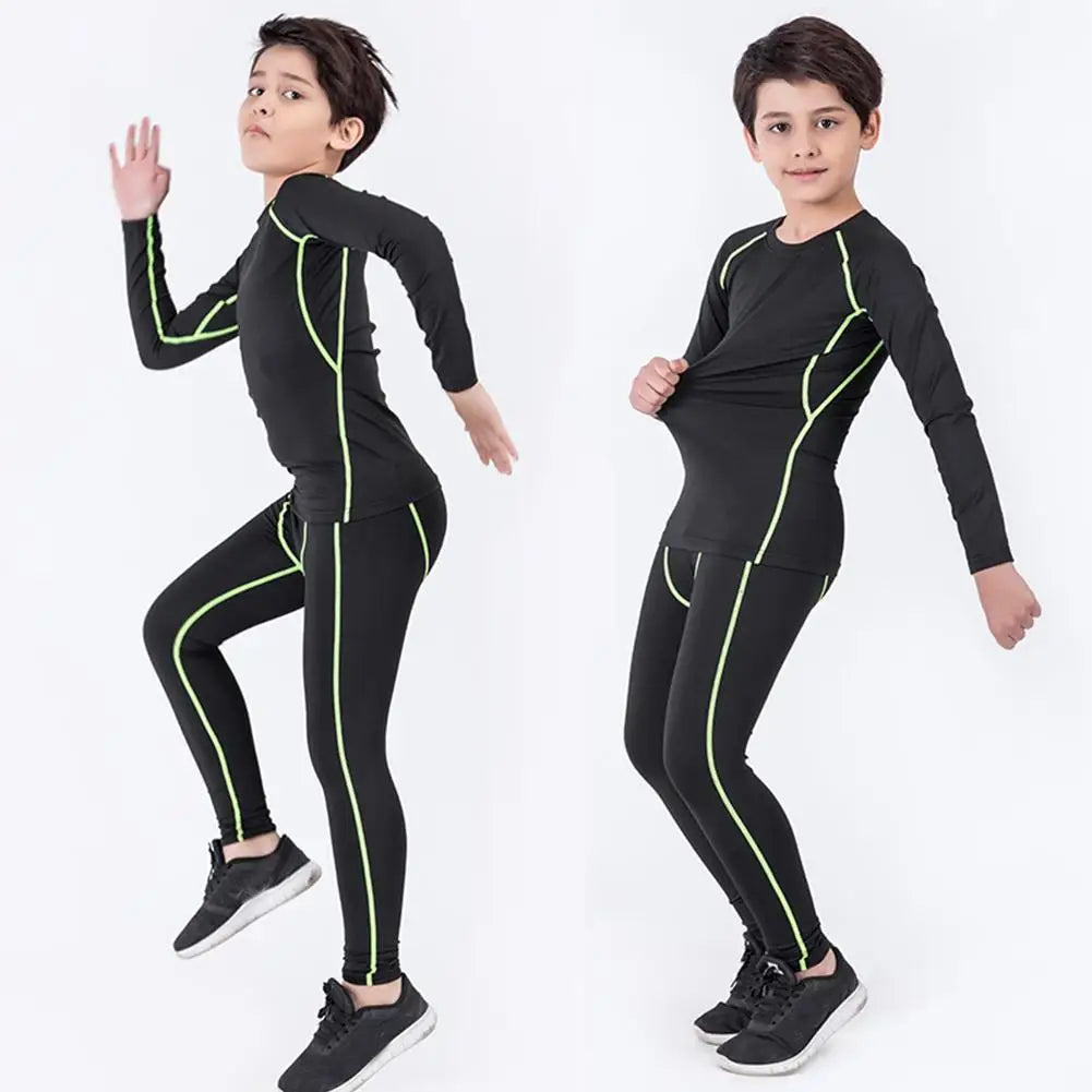 Kids' Sportswear Thermal Underwear Baby Quick Drying Basketball