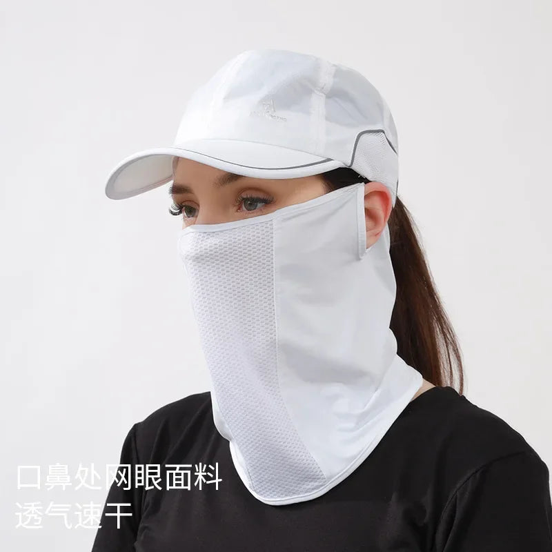 Unisex Ear-Loop Summer Face and Neck Cover