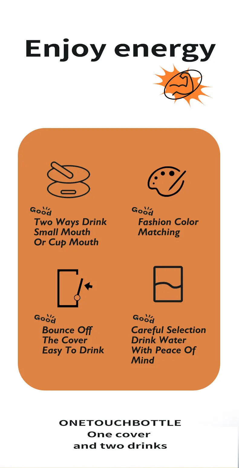 350/450ml Gradient Portable Thermal Insulation Vacuum Tumbler Cup