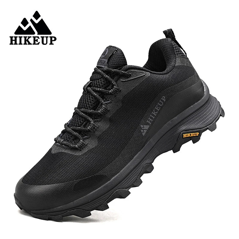HIKEUP Outdoor Running Shoes Men Women Anti-skid Hiking