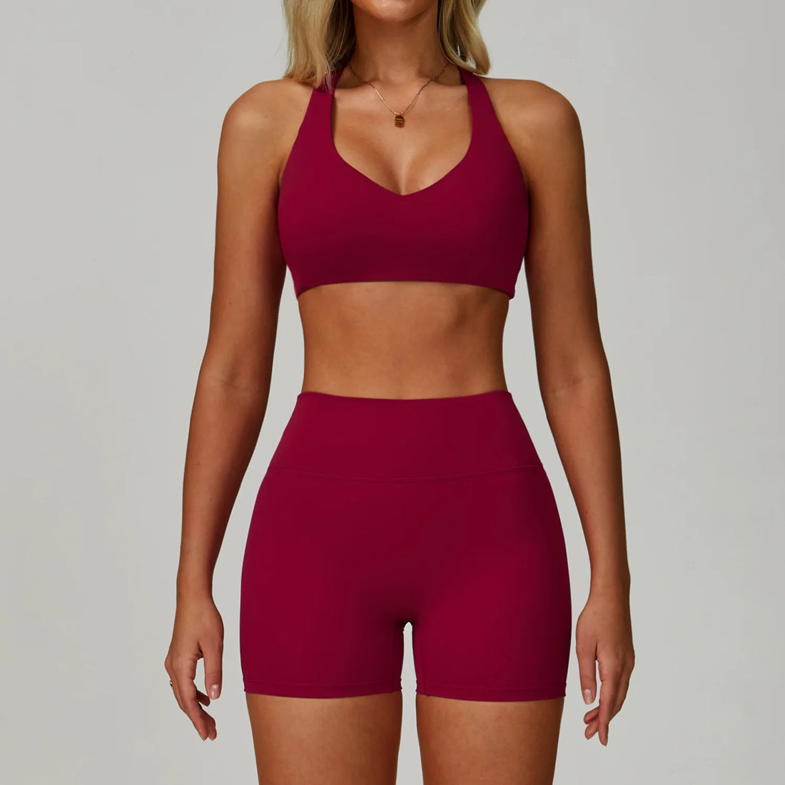 Women's 2-Piece Yoga Set, Leggings or Shorts