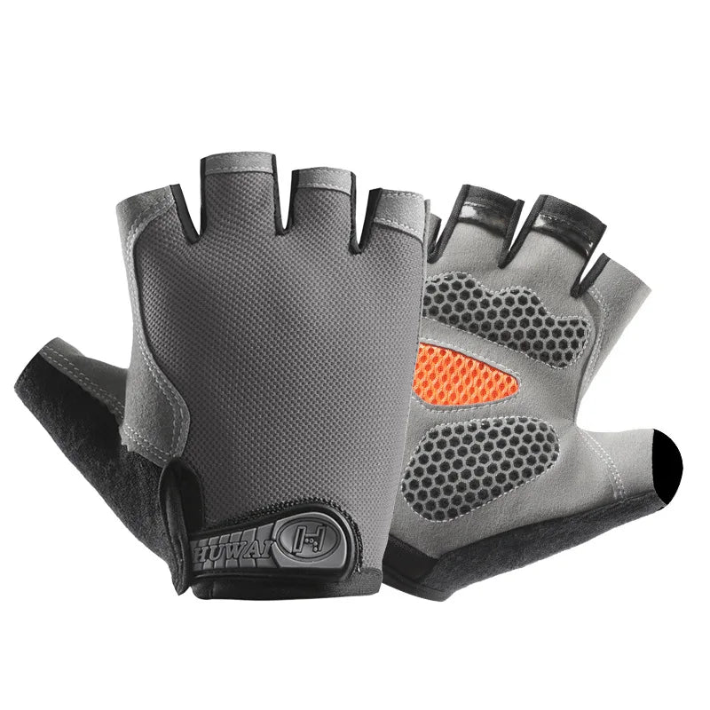 Unisex Half-Finger Anti-Slip Gym Gloves, image 19 of 28
